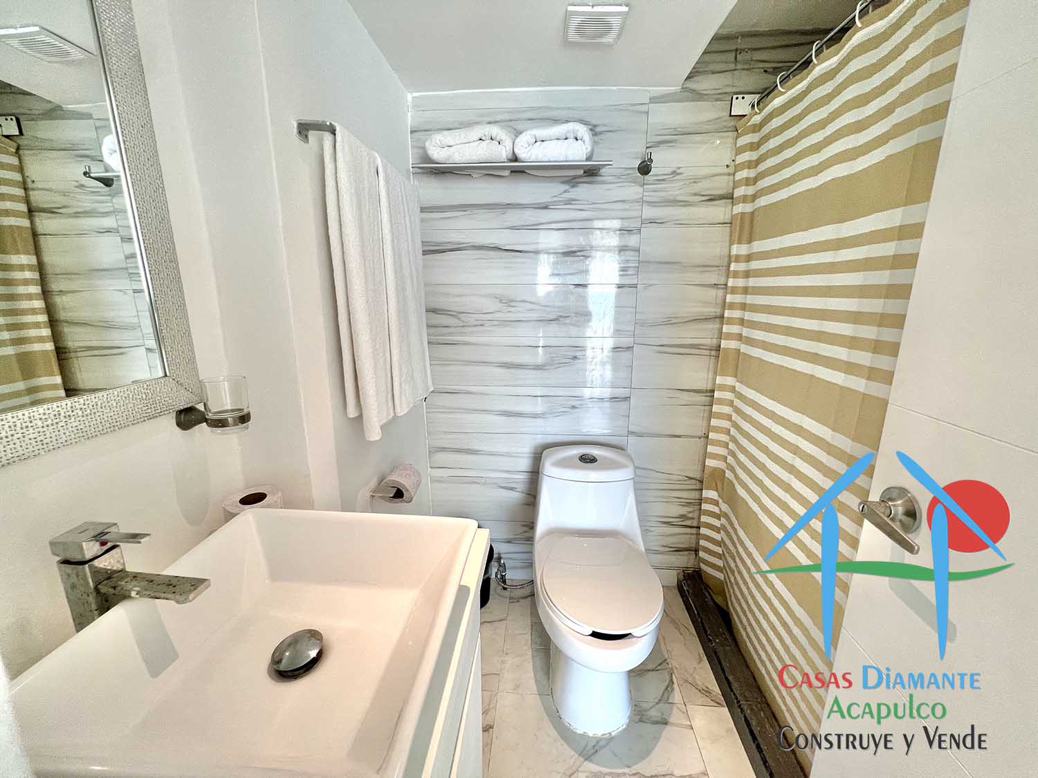 Acapulco Marqués 502 - Baño completo 1